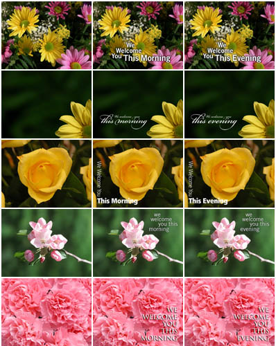 Christian Backgrounds - Mothers Day Worship Photos